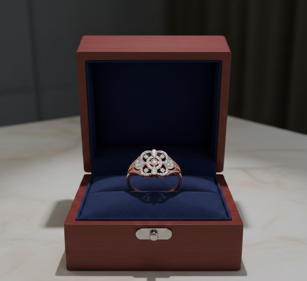 Regal Whisper Diamond Ring