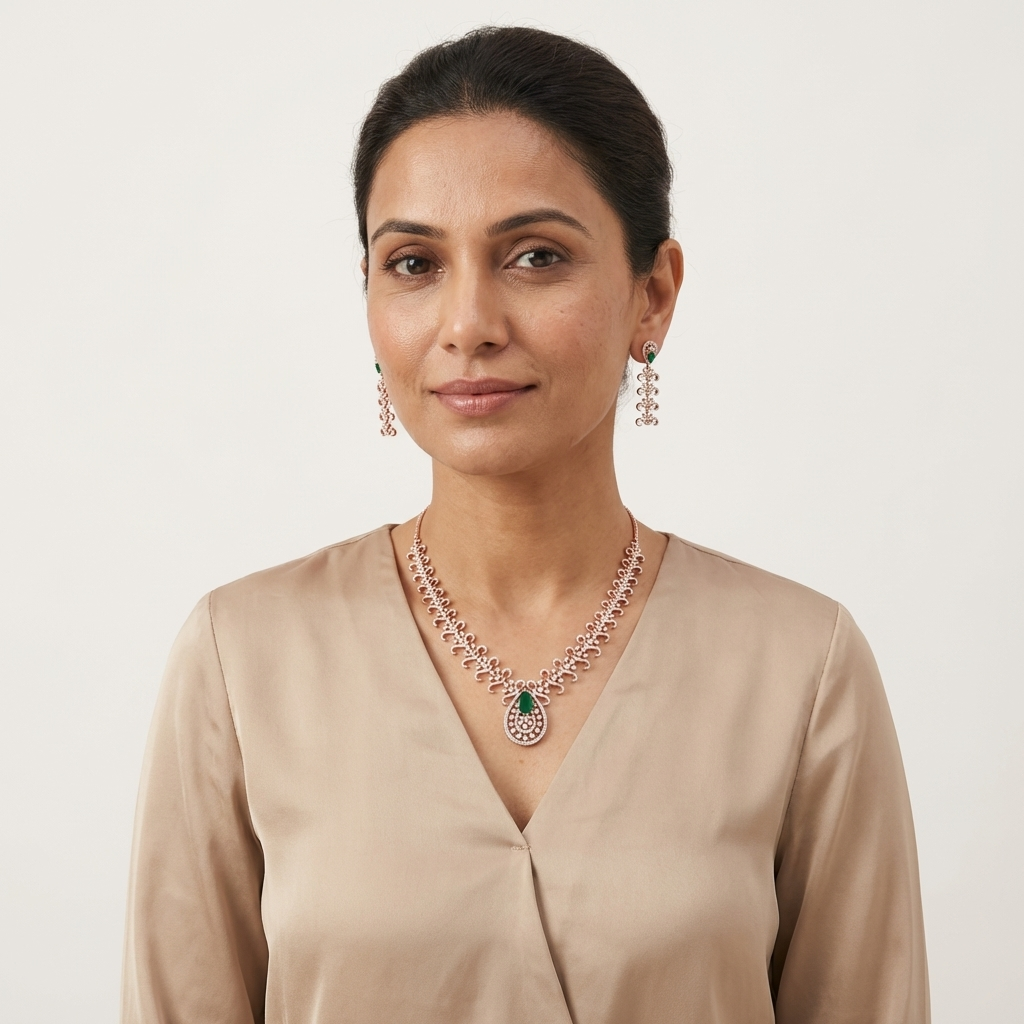 Velvet Diamond Luxe Necklace Set - 3