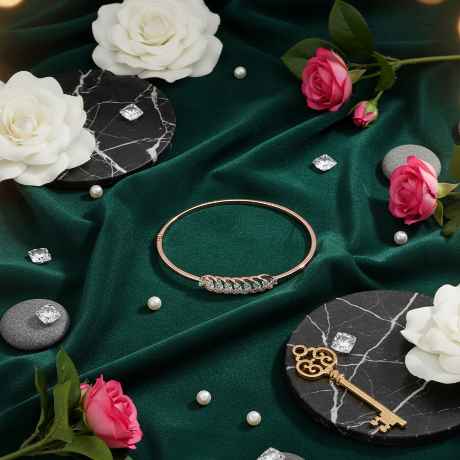 Bling Style Diamond Bracelet - 3