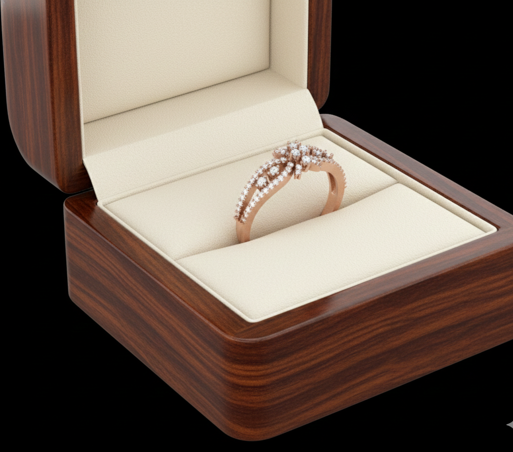 Halo Grace Diamond Ring - 3