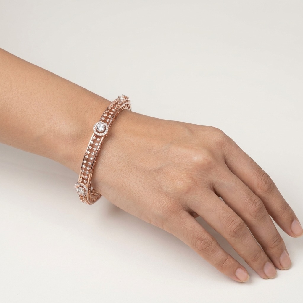 Royal Spark Diamond Bangles