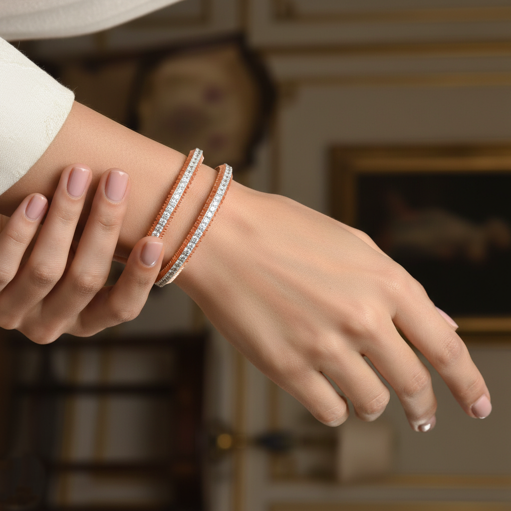 Imperial Shine Diamond Bangle