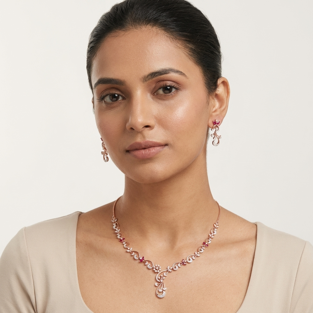 Signature Diamond Luxe Necklace Set - 4