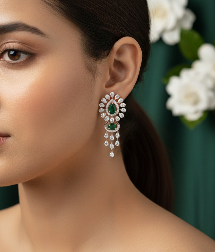 Seraphine Diamond Dangler Drops