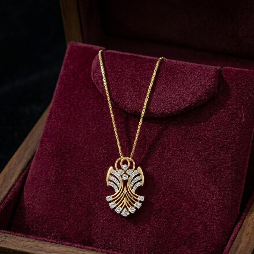 Noctelle Diamond Pendant - 3