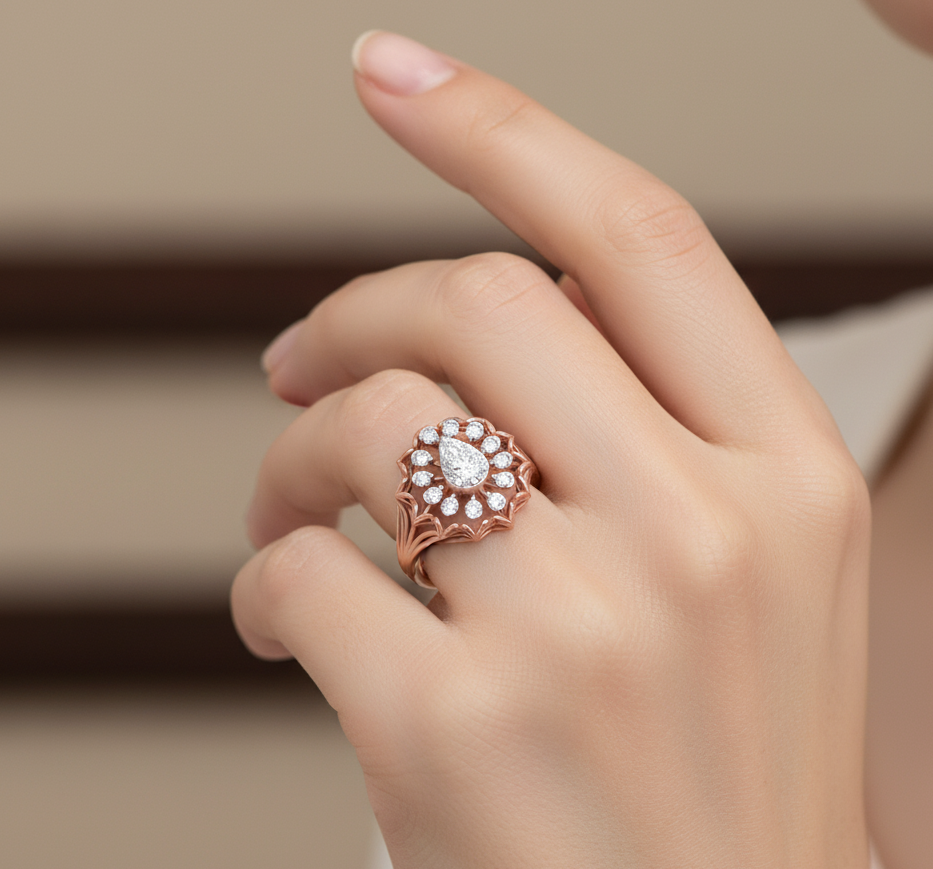 Seraphina Bloom Diamond Ring
