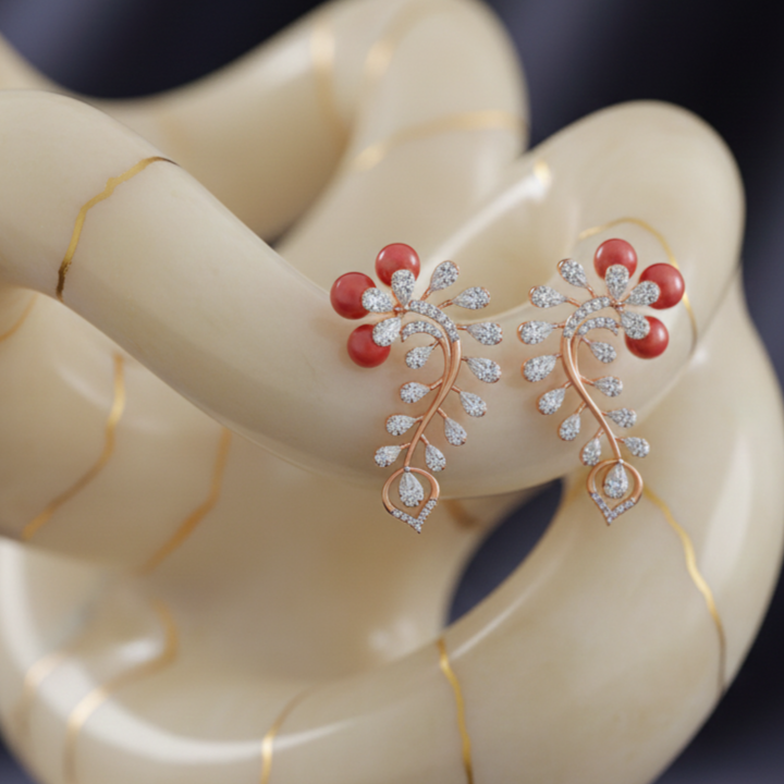 Fine Shine Diamond Dangler Earrings