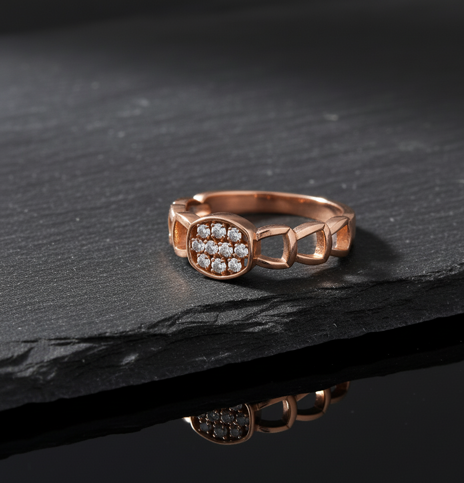 Modern Diamond Ring for Men