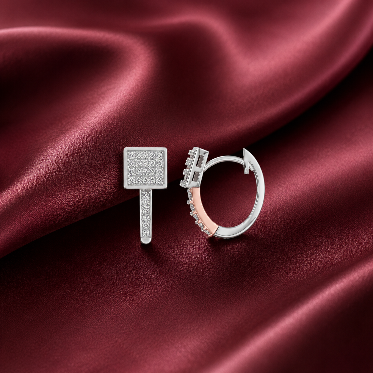 Timeless Diamond Bali Earrings for Modern Styling