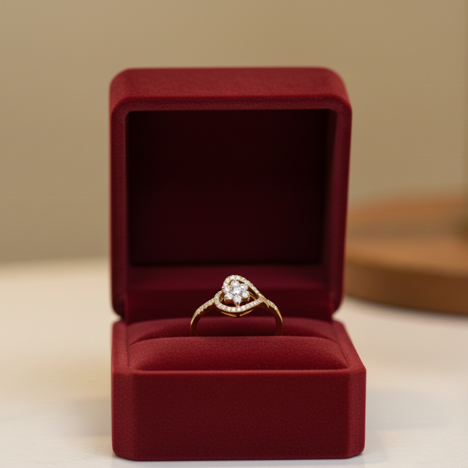Diamond Muse Aura Ring
