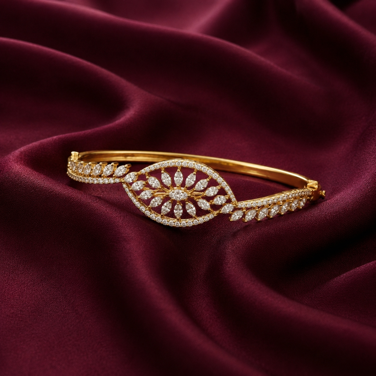 Elegant Glow Diamond Bracelet - 3