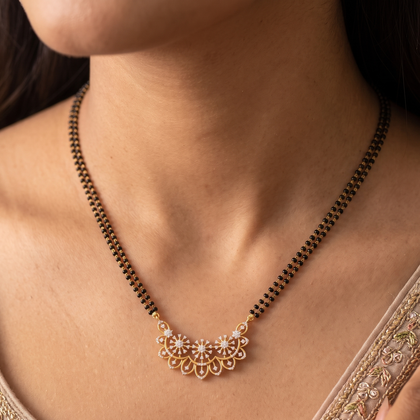 Mystic Floral Diamond Tanmaniya