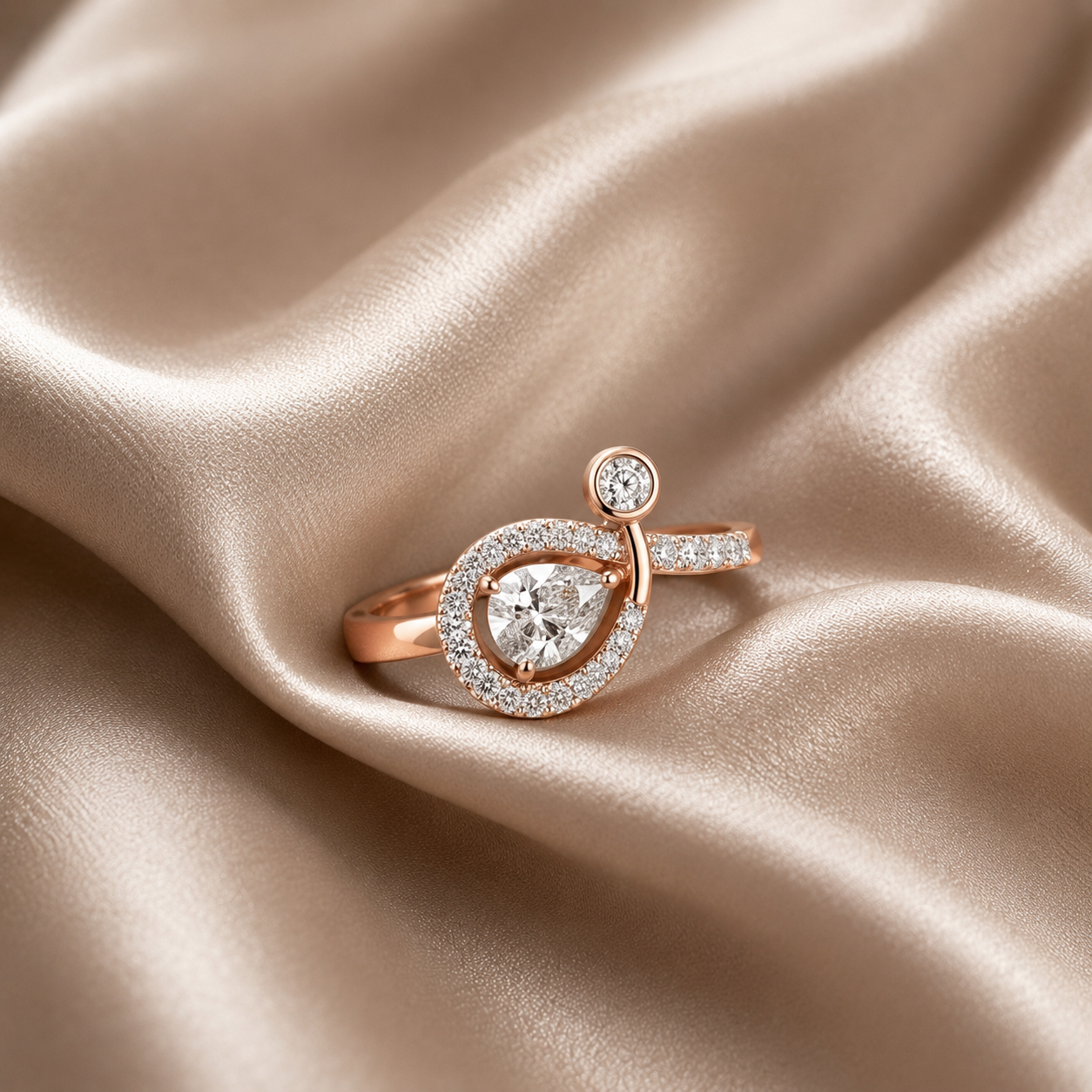 Celestia Bloom Diamond Ring