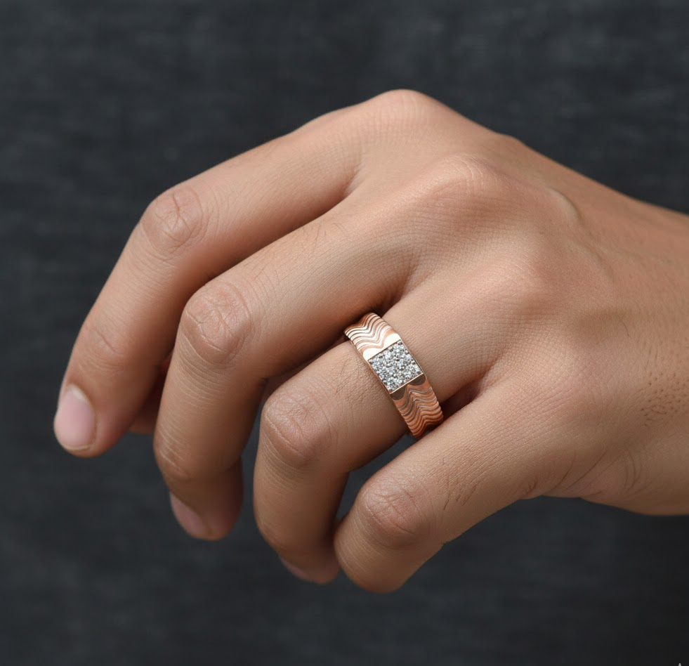 Supreme Gentlemans Diamond Ring - 5