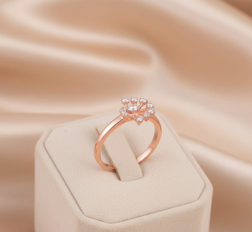 Majestic Spark Diamond Ladies Ring