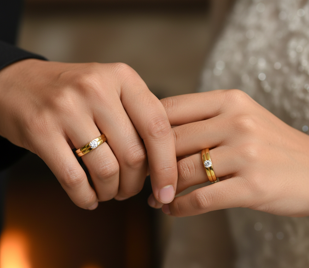 Signature Diamond Couple Band