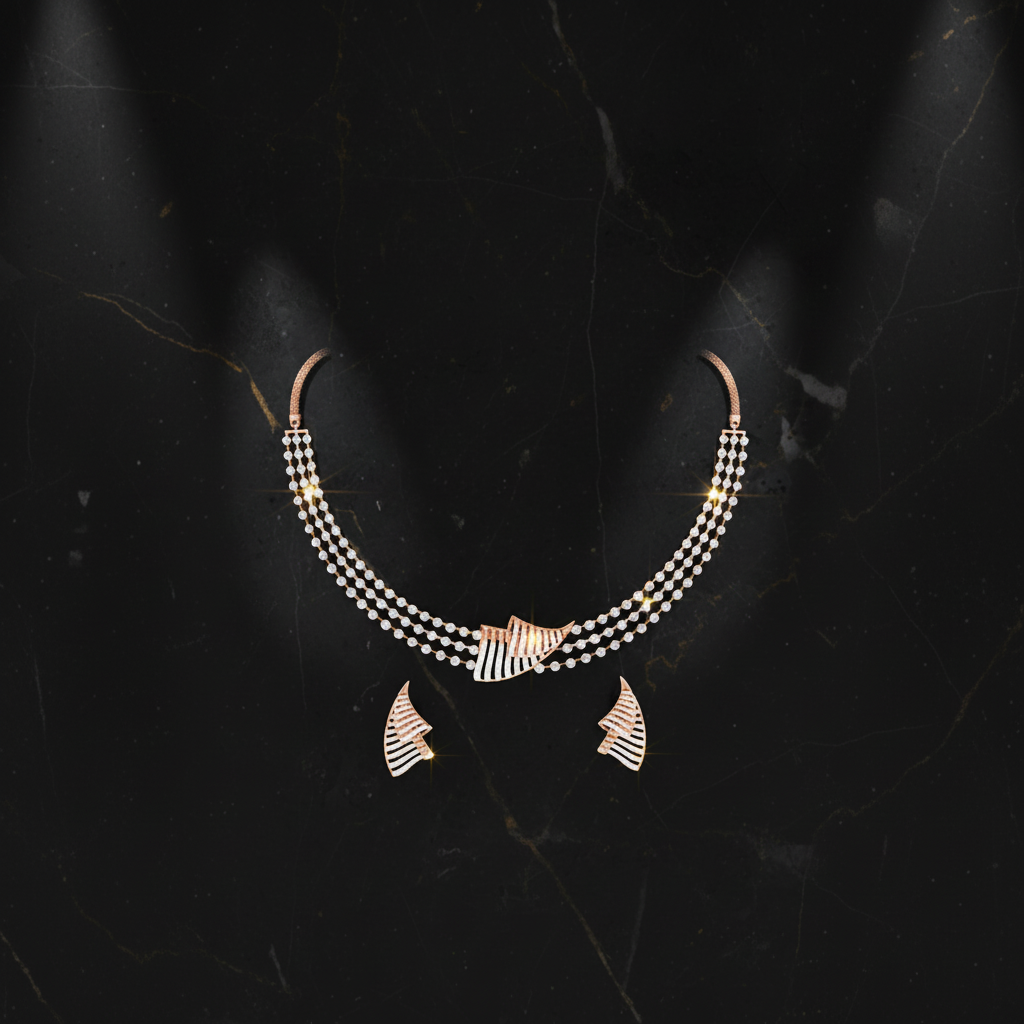 Harmony Diamond Elegance Necklace Set