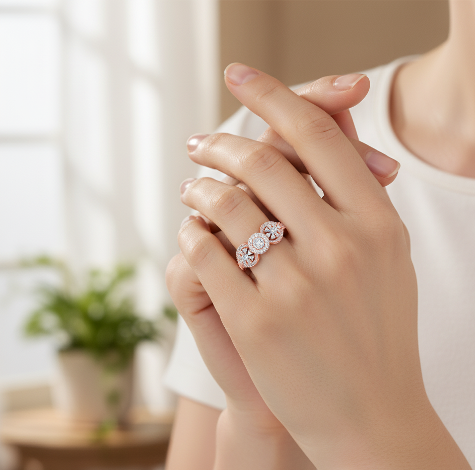 Legacy Trio Diamond Ring - 3
