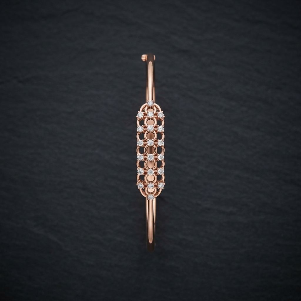 Diamond Modern Link Bracelet