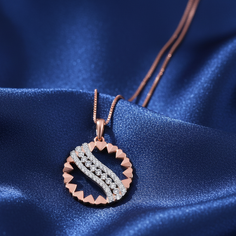 Petite Elegant Diamond Pendant