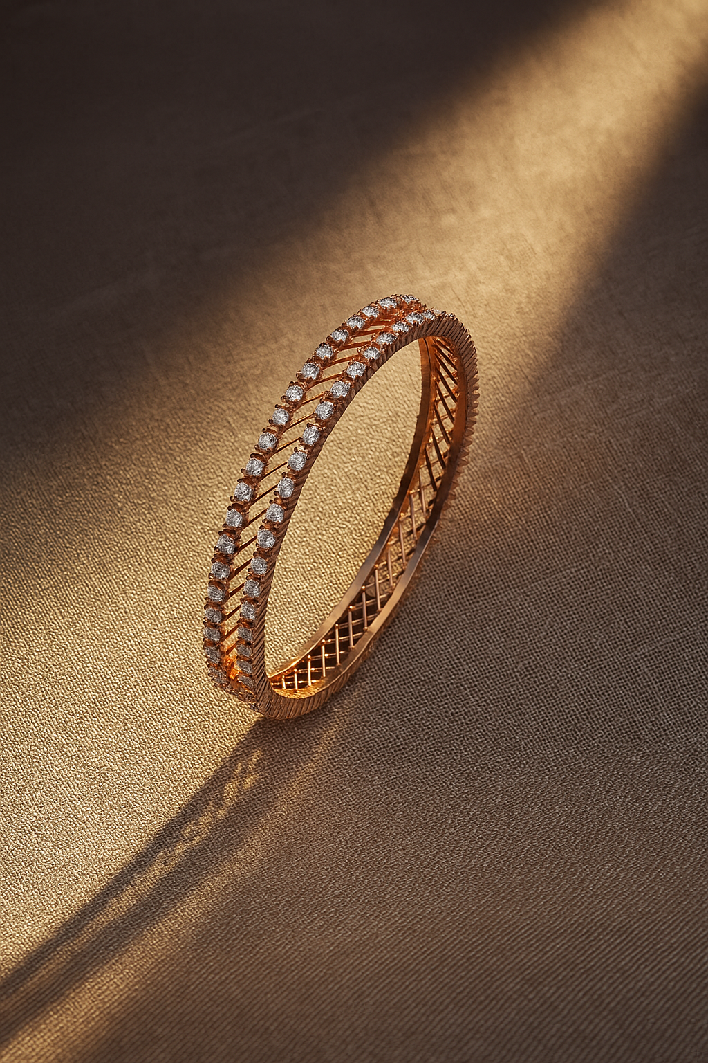 Celeste Cascade Diamond Bangle