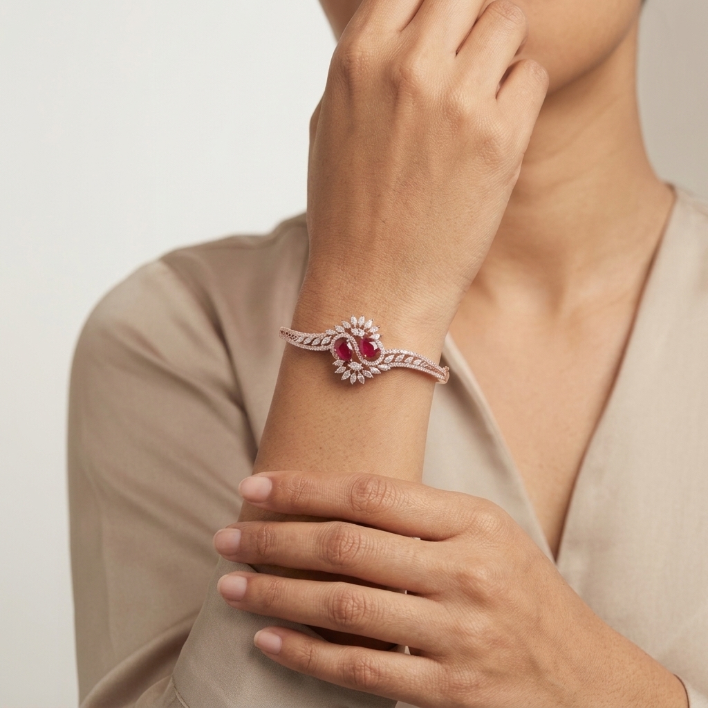 Starlight Elegance Diamond Bracelet - 3