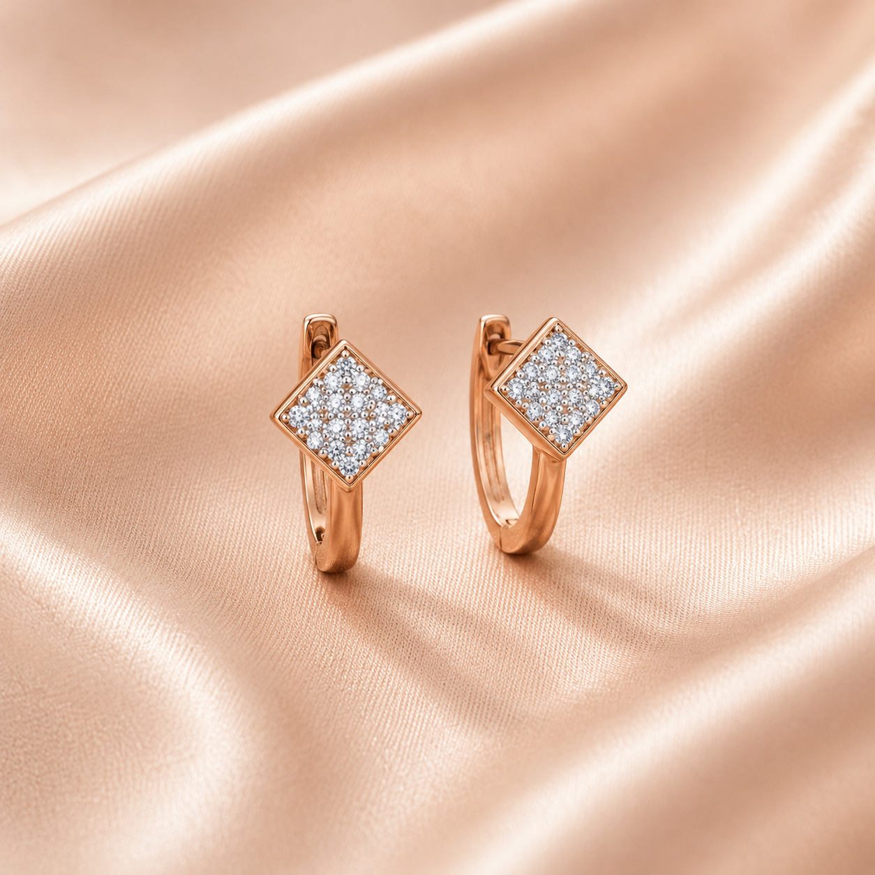 Chic Diamond Bali Earrings for Everyday Fashion