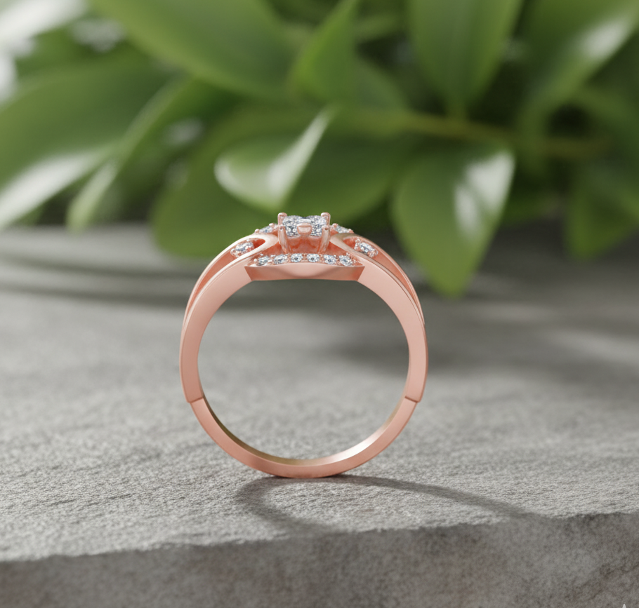 Cadence Link Diamond Ring - 3