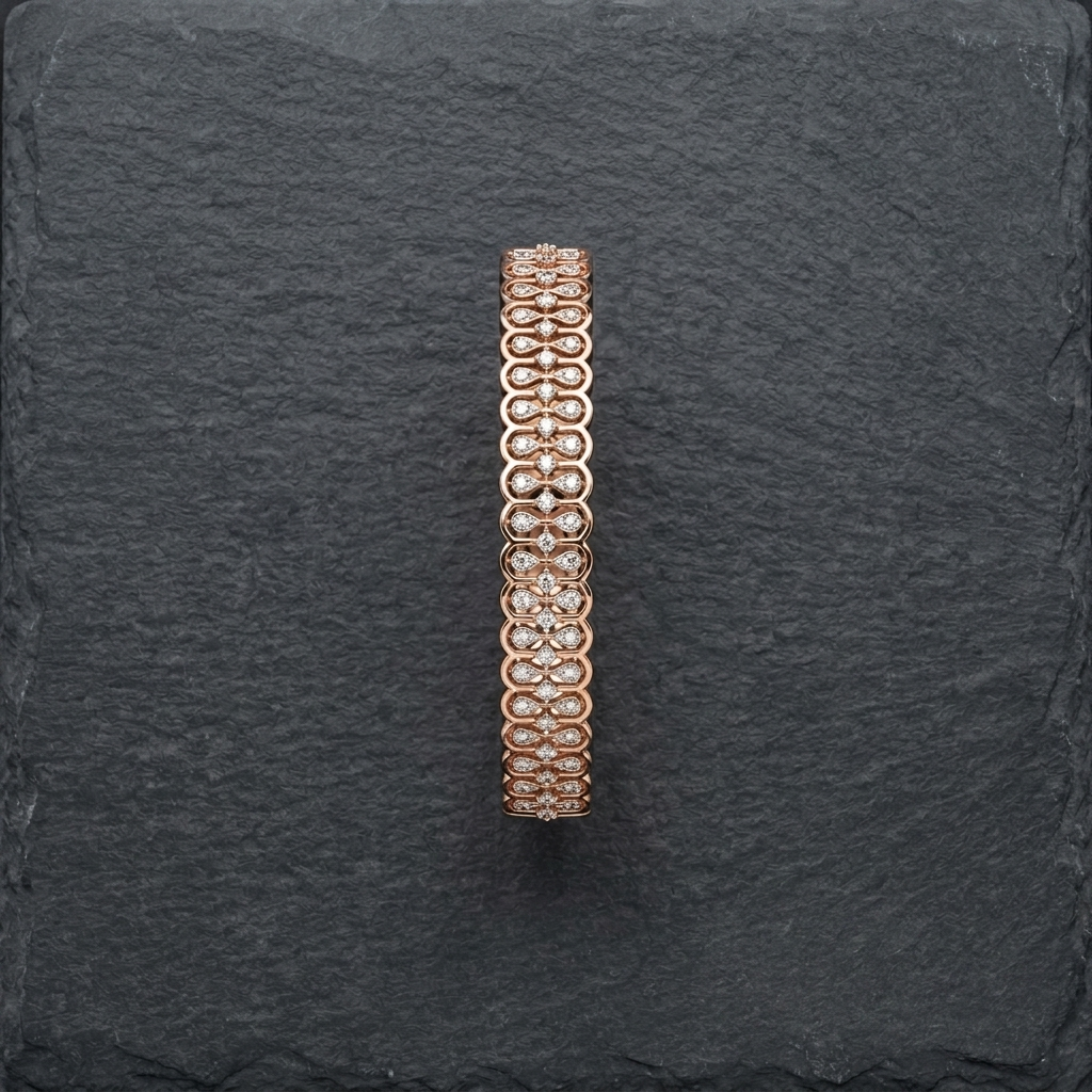Luxury Bridal Diamond Bangles