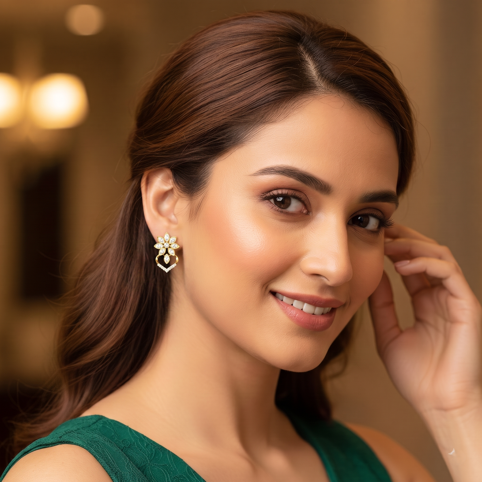 Elegant Diamond Stud Earrings for Timeless Fashion - 3