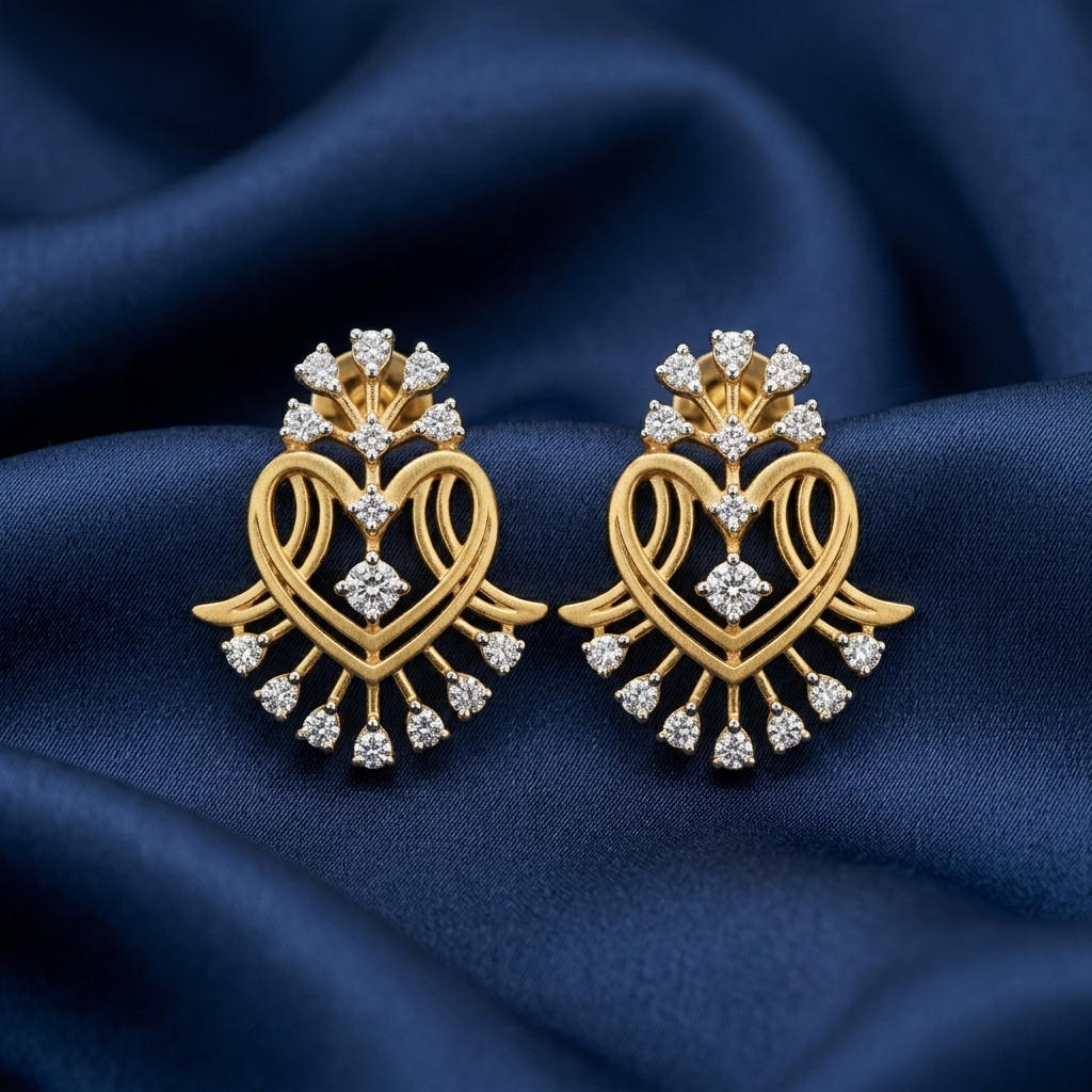 Elegance Plus Diamond Earrings
