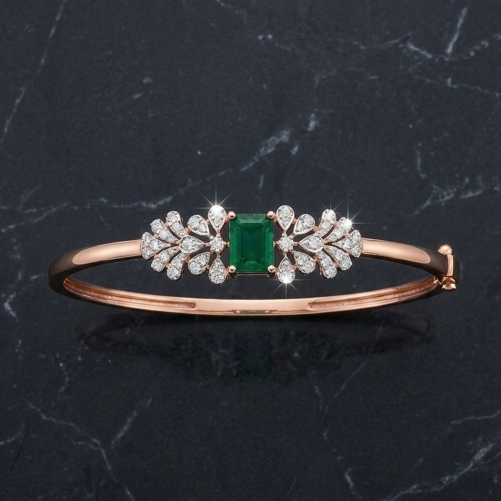 Diamond Flower Bracelet - 3