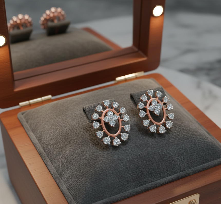 Estelle Diamond Earrings
