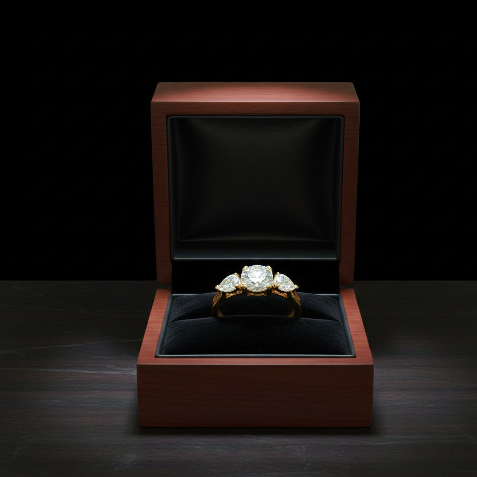 Celestial Shine Diamond Ladies Ring