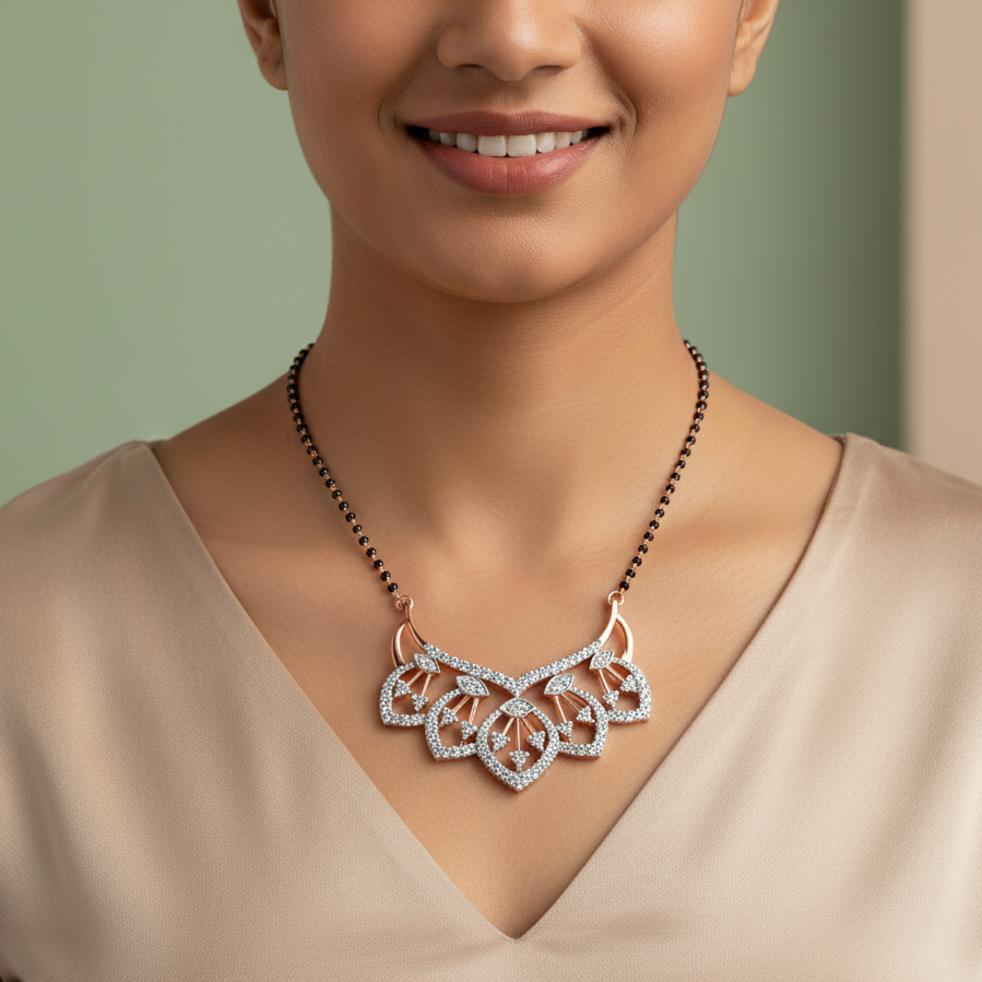 Elegant Shine Gold Diamond Tanmaniya