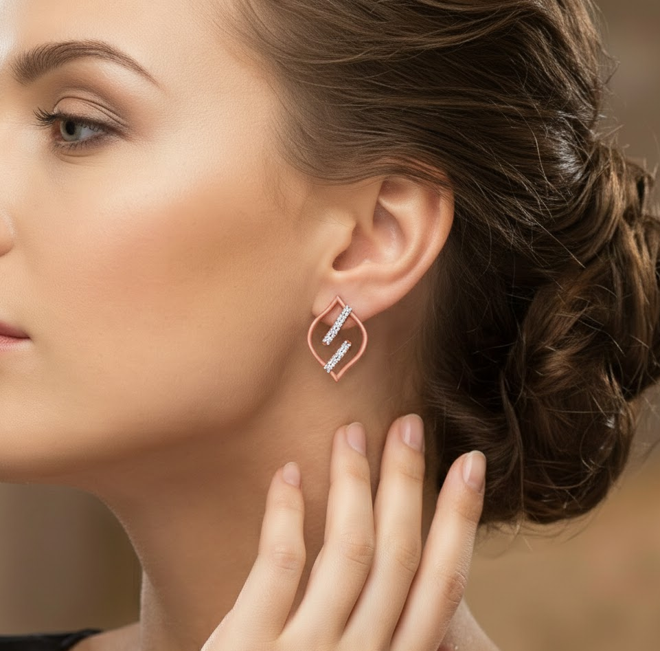 Fine Jewelry Diamond Stud Earrings - 3