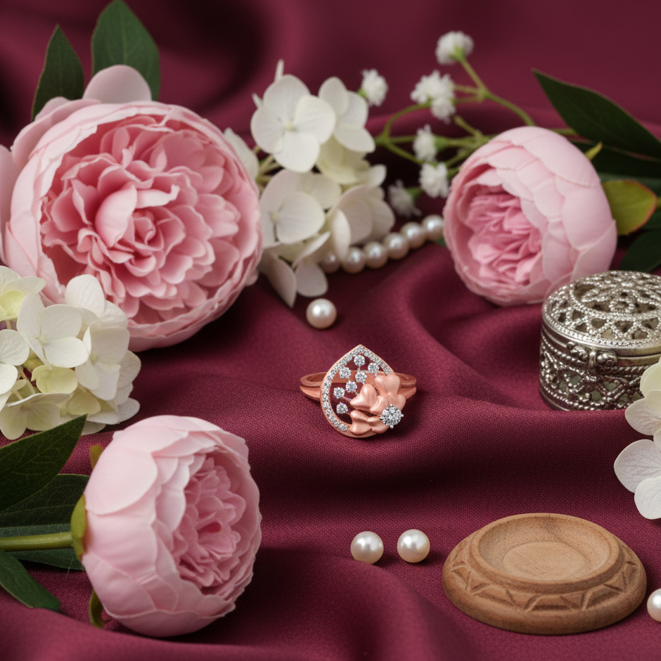 Regal Grace Crown Diamond Ring - 3