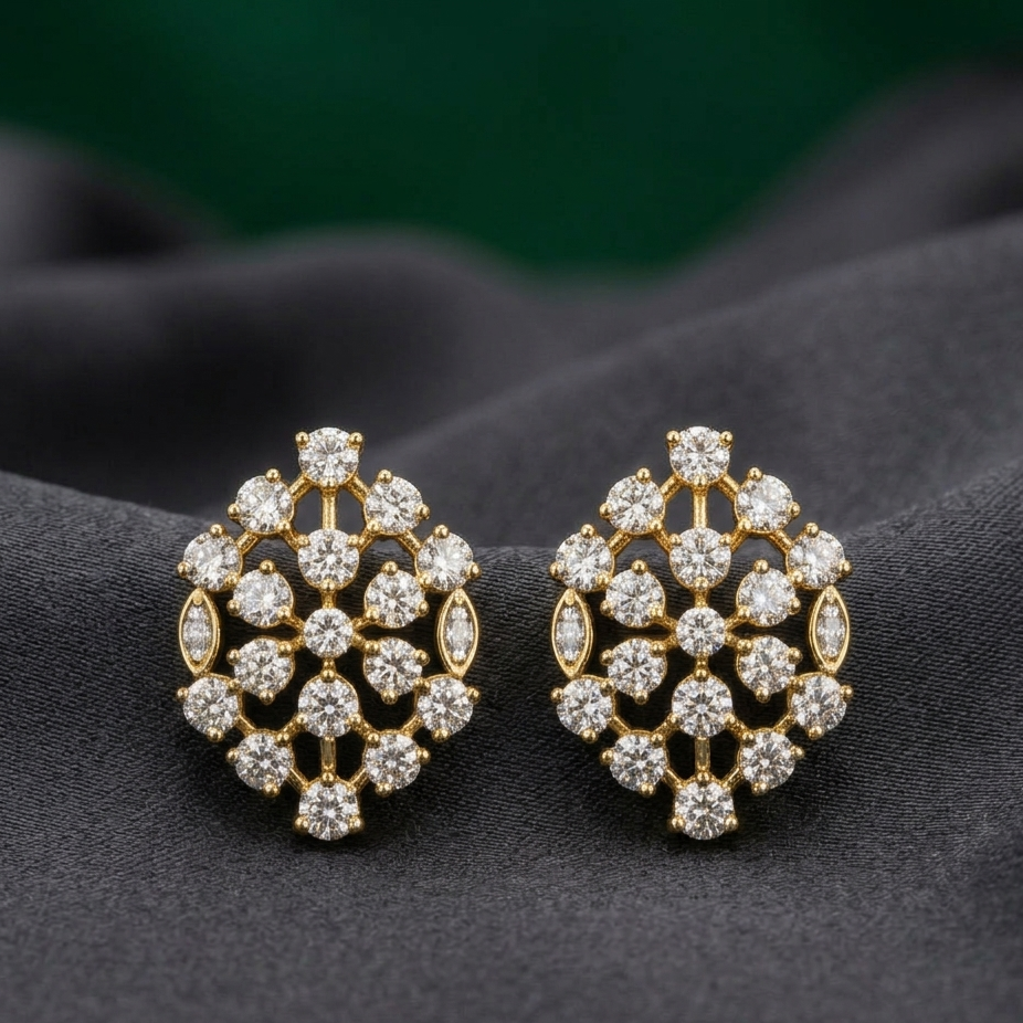 Amour Diamond Earrings - 4