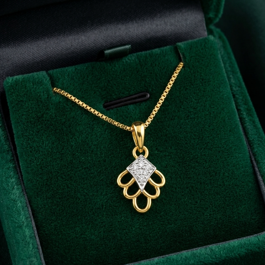 Asteria Diamond Pendant - 3
