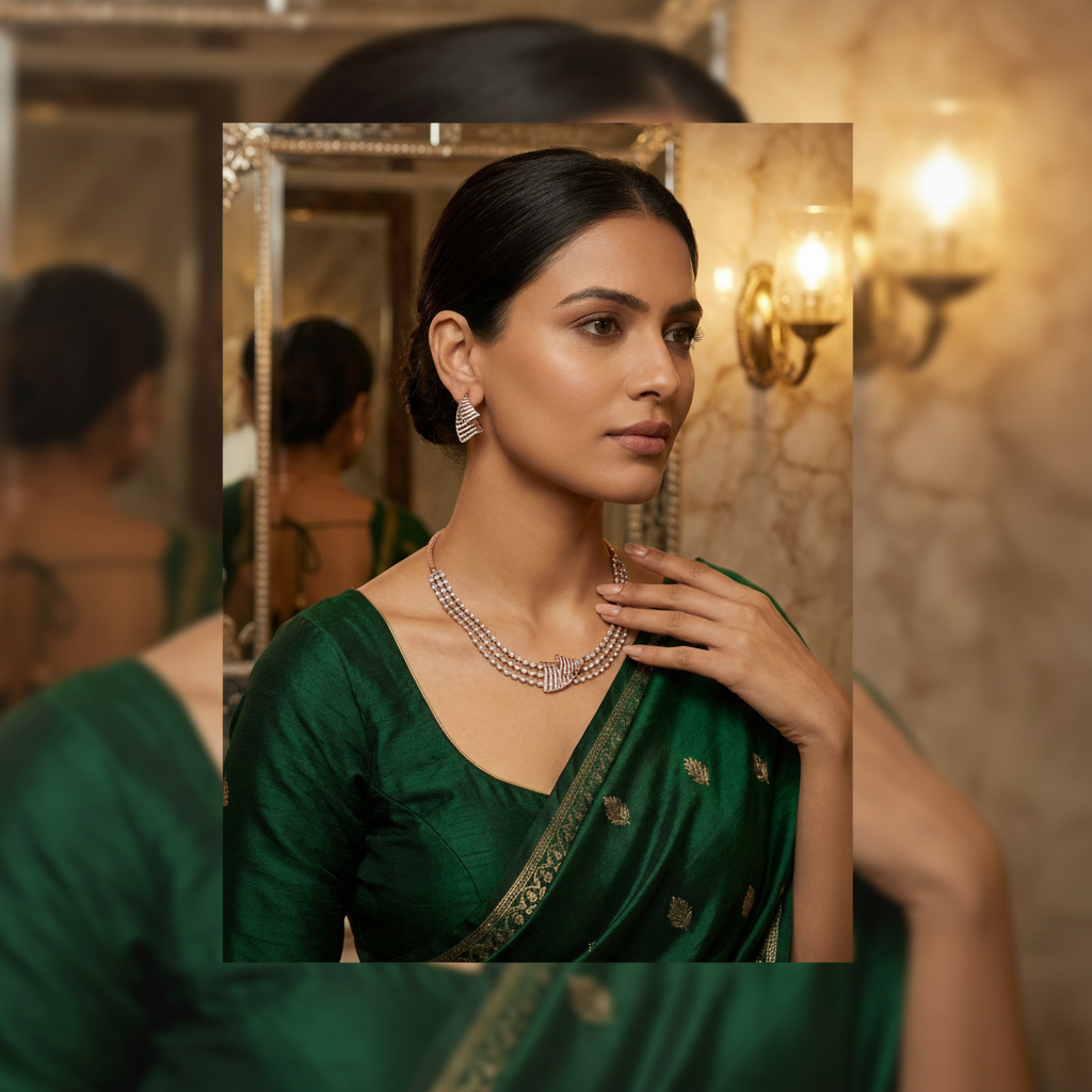 Harmony Diamond Elegance Necklace Set - 3