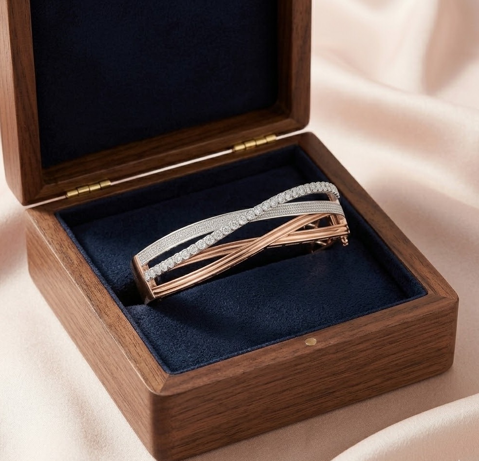 Diamond Bolo Bracelet