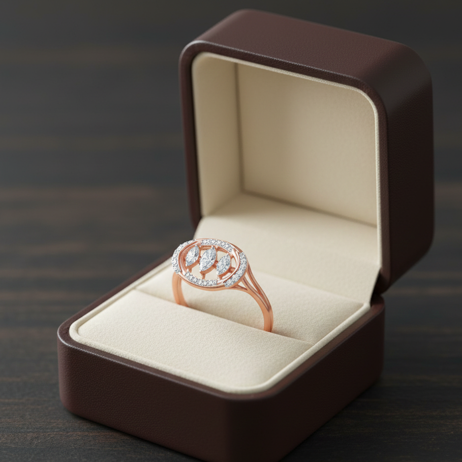Pure Grace Diamond Ladies Ring