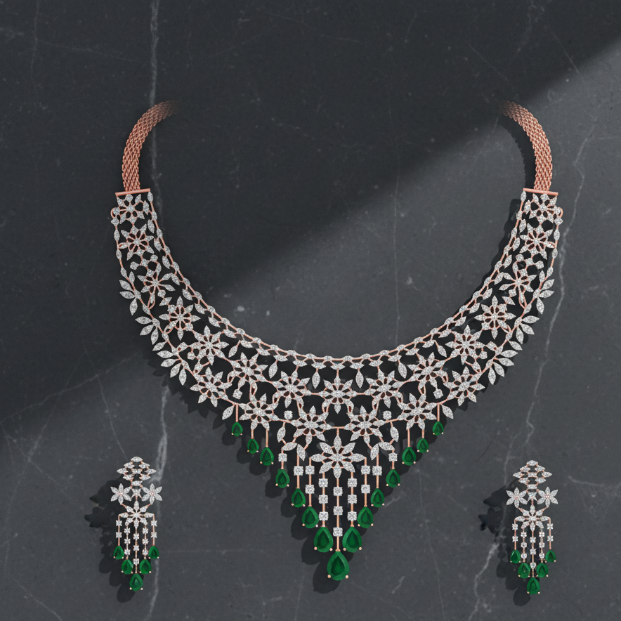 High-End Diamond Bridal Necklace Collection