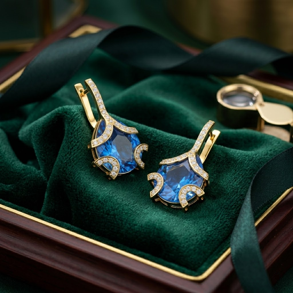 Empress Glow Diamond Earrings - 5