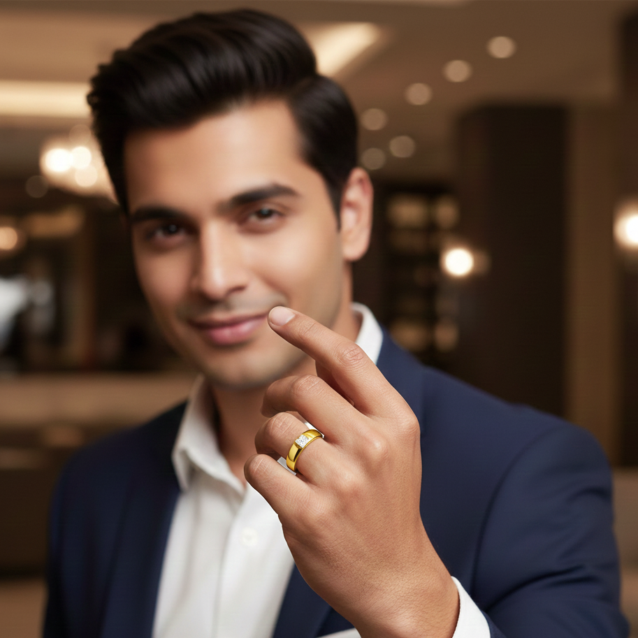 Supreme Gentleman Diamond Ring - 3