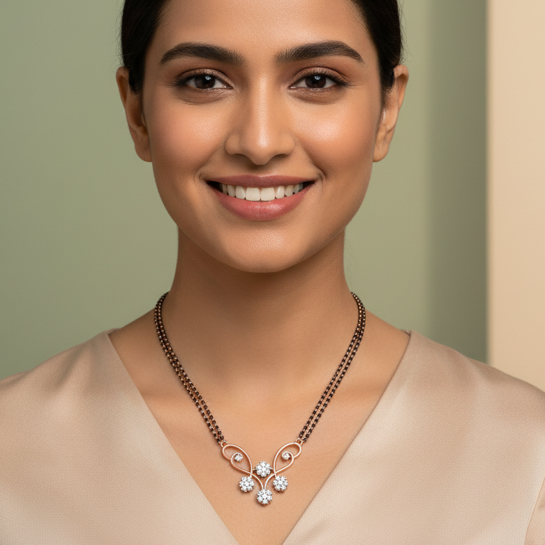 Stylish Glow Gold Diamond Tanmaniya