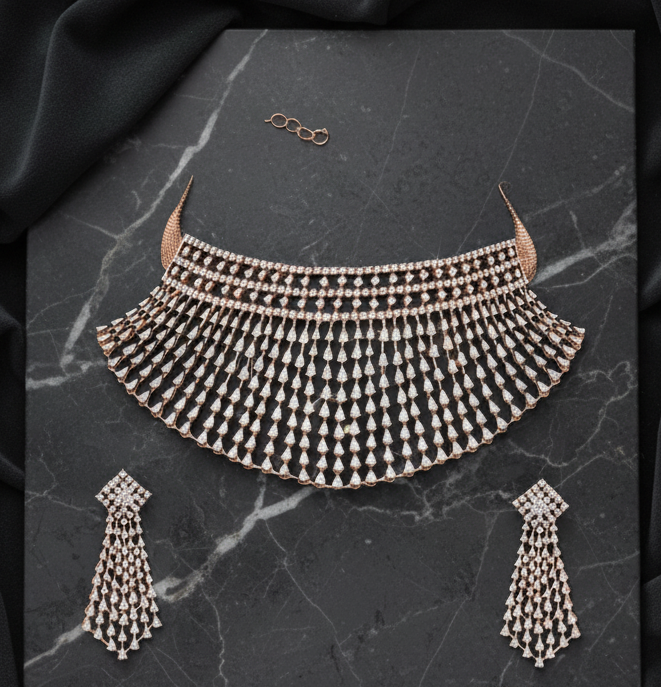 Wedding Spark Diamond Necklace Collection