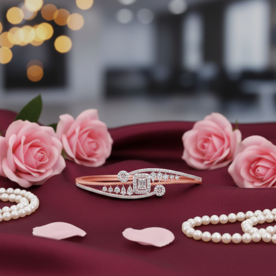 Timeless Diamond Elegance Bracelet