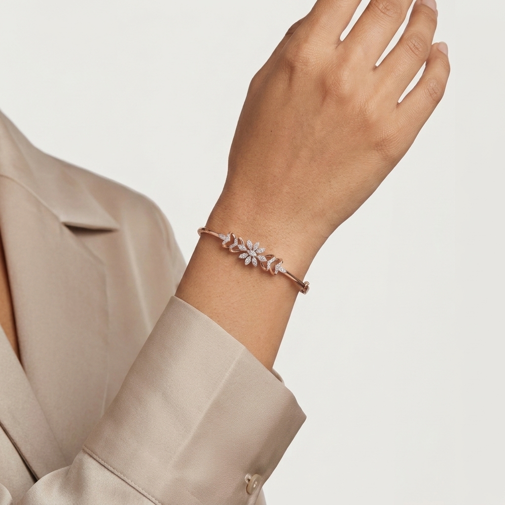 Diamond Moon Bracelet