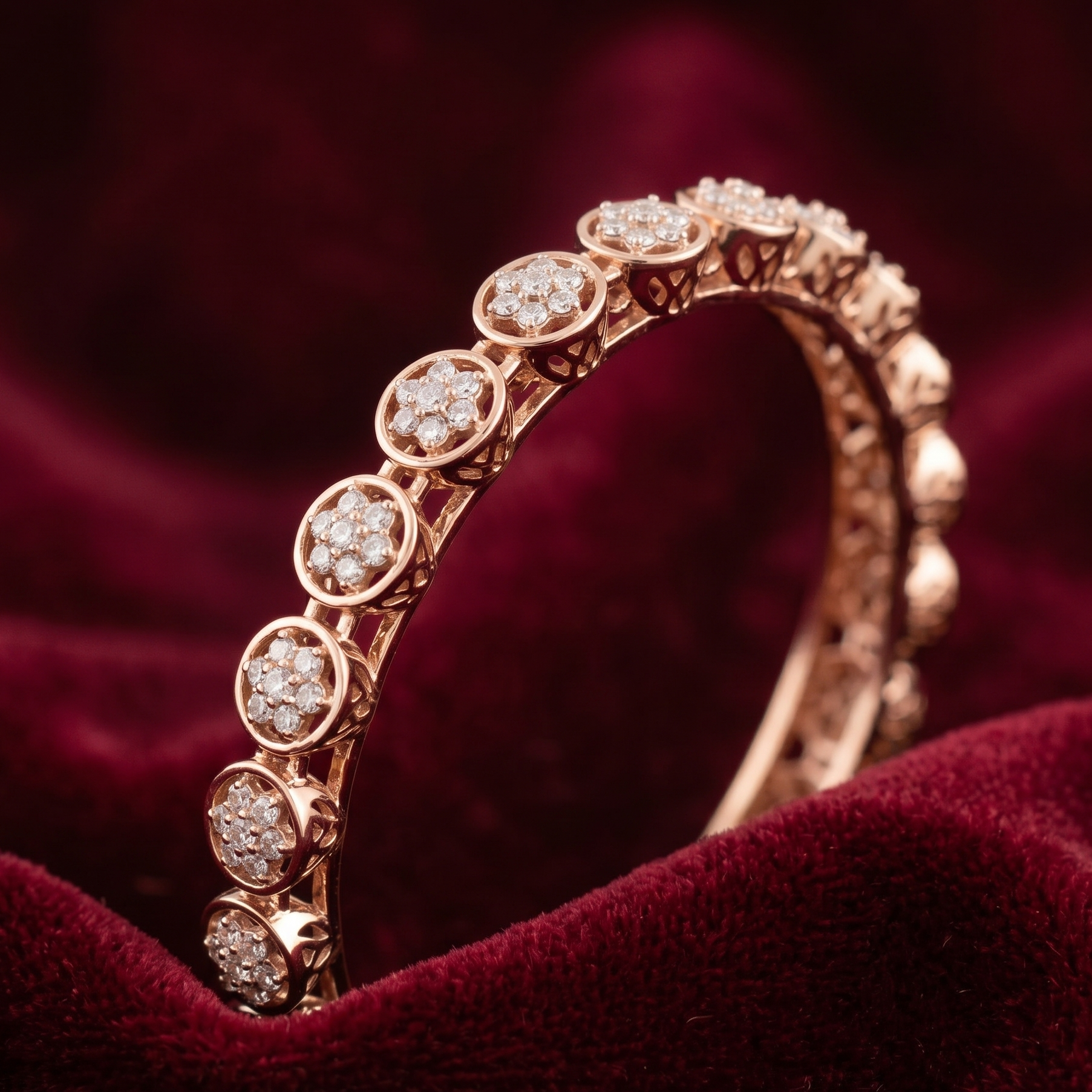 Diamond Grace Bangles - 3